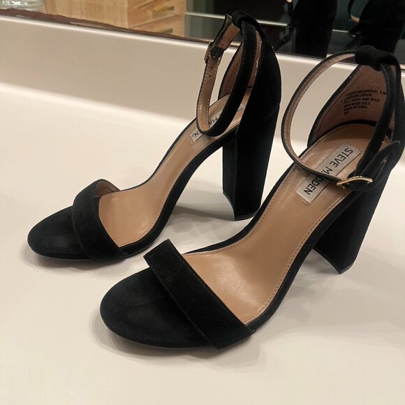 Steve Madden Women's Black Courts - Picture 1 of 6